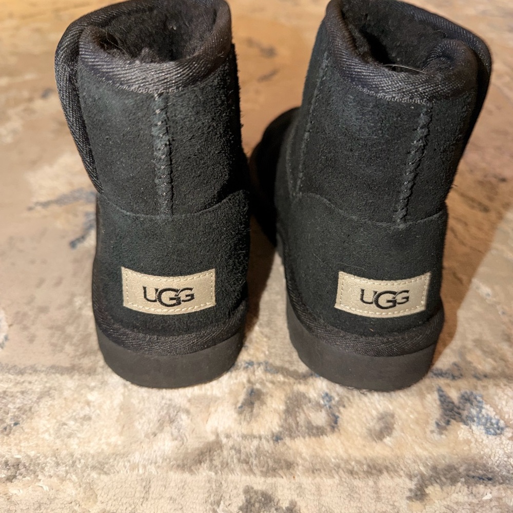 Kids UGG Classic Black Boots